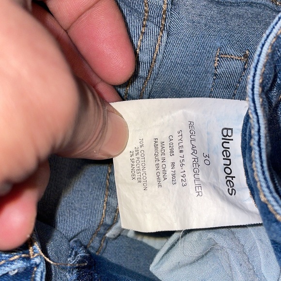 Blue notes Ava High Rise Jeggings Skinny Denim Jeans 👖 like new size 30 - Picture 7 of 7